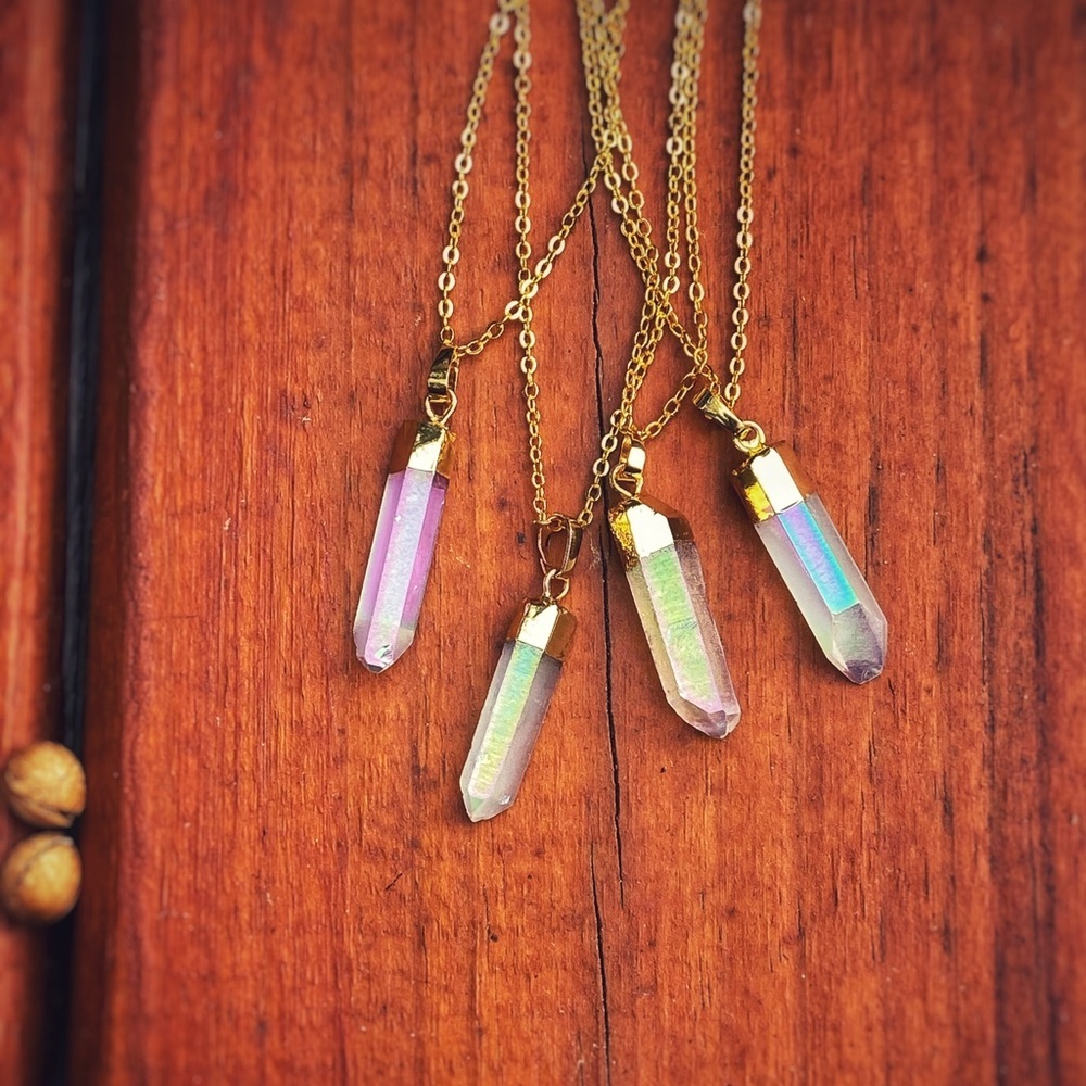 Aura Quartz Necklace​